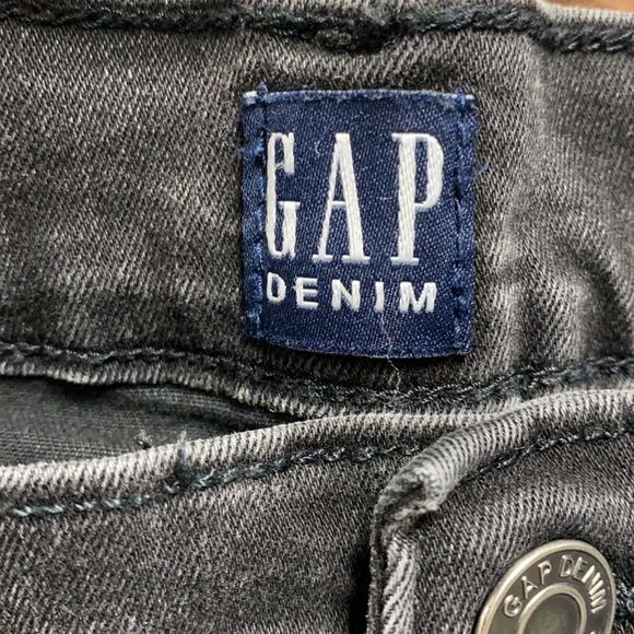 Gap Denim Black Washed High Rise Legging Size 28R - Picture 3 of 6